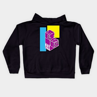 Tetris Stacking Up The Kids Hoodie